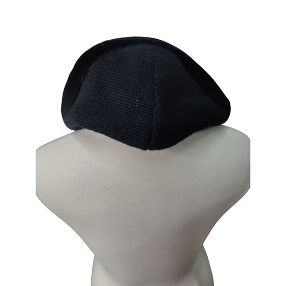 Tarnish made in Italy knit and crochet hooded scarf - Picture 3 of 3